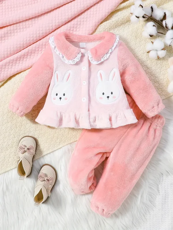 Conjunto Rabbit 2 Rosa