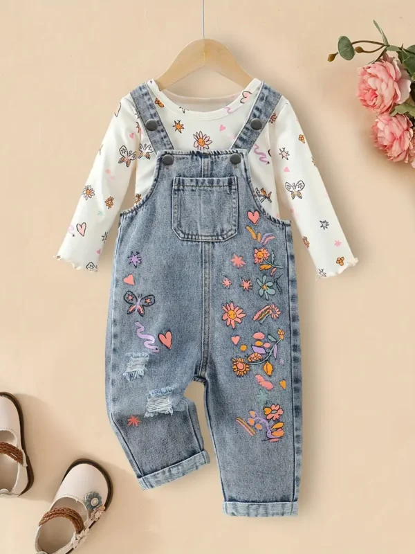 Conjunto overol y Polo