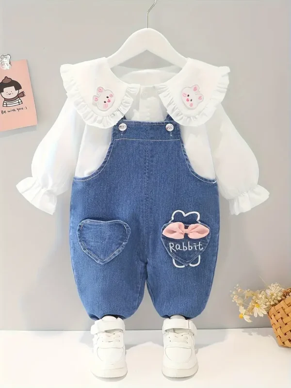 Conjunto overol más camisa
