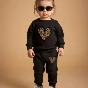 Conjunto Black Animal Print