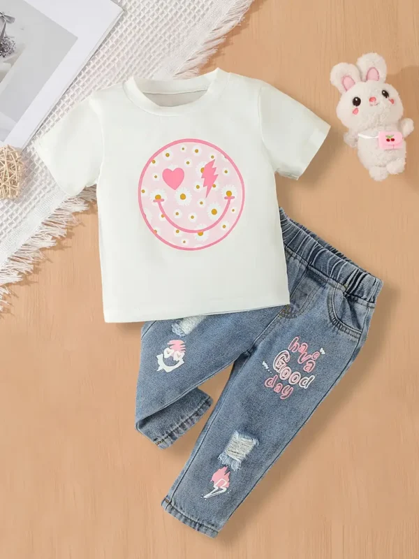 Conjunto pantalón jeans más Polo