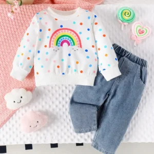 Conjunto Pantalón Jeans + polo