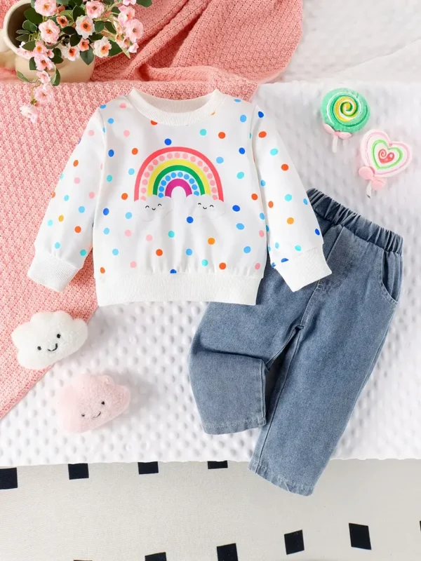 Conjunto Pantalón Jeans + polo