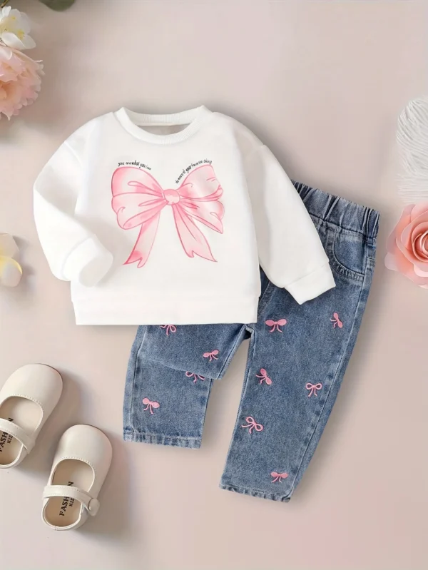 Conjunto Jeans+ Polera