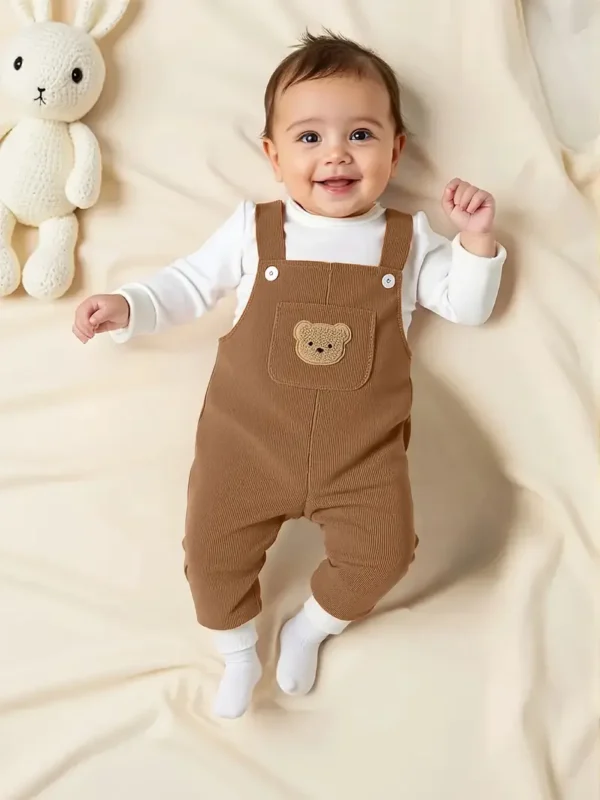 Overol corduroy Khaki