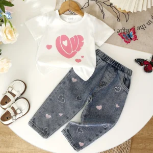Conjunto Polo corazón