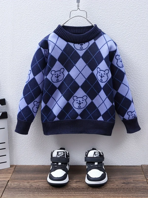 Chompa abrigadora navy blue