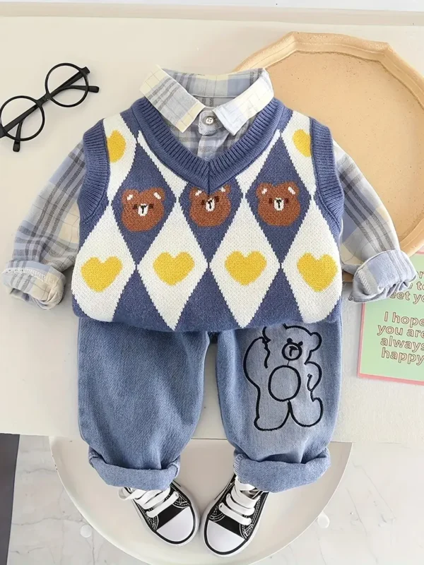 Conjunto tres piezas Navy blue