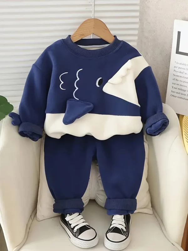 Conjunto abrigador blue