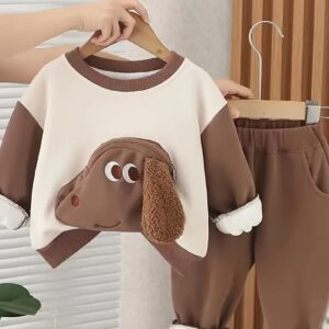 Conjunto abrigador grey