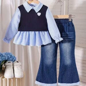 Conjunto camisa blue