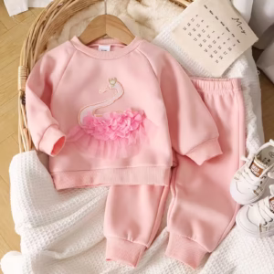 Conjunto pink cisne