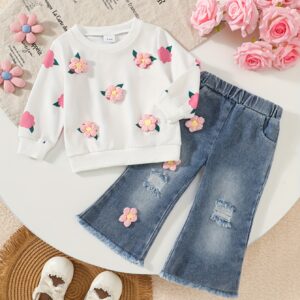 CONJUNTO 2 PIEZAS WHITE FLOR 2-3