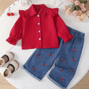CONJUNTO 2 PIEZAS RED CEREZA 12-18