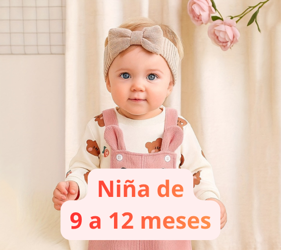 Ropa para niña de 9 a 12 meses