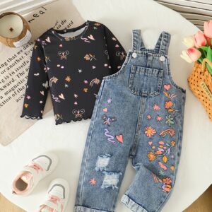 OVEROL + POLO OSCURO