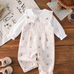 OVEROL + BLUSA CREAMY 2-3