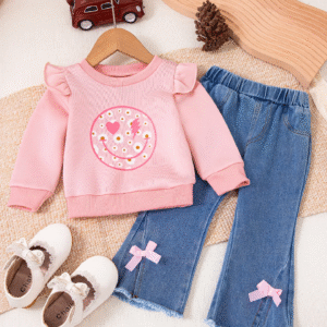 Conjunto pink lazos