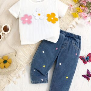 CONJUNTO WHITE FLORCITA 3-4
