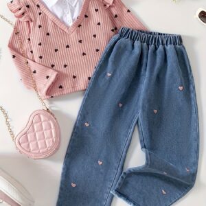 CONJUNTO CORAZON 2 PIEZAS 4-5