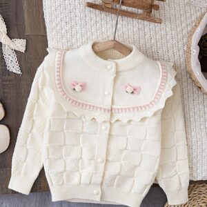 CARDIGAN WHITE 5-6