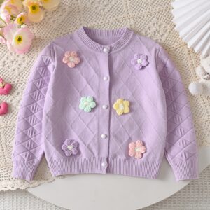 CARDIGAN LILA 4-5