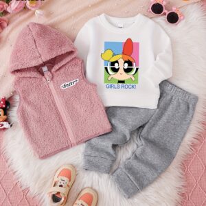 CONNUNTO 3 PIEZAS PINK 9-12