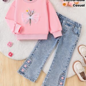 CONJUNTO 2 PIEZAS FLOR 5-6