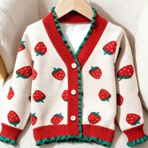 CARDIGAN ABRIGADOR FRESA