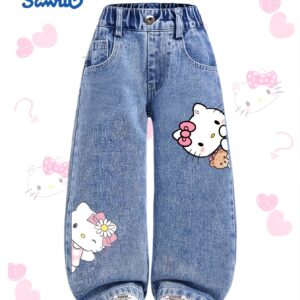 PANTALON JEANS HELLO KITTY