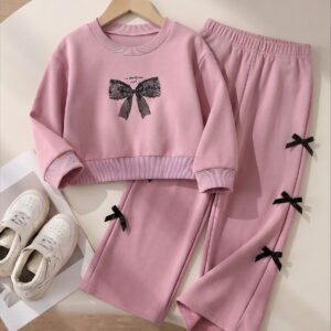 CONJUNTO 2 PIEZAS PINK LAZO