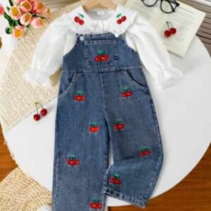 OVEROL CEREZA + CAMISA