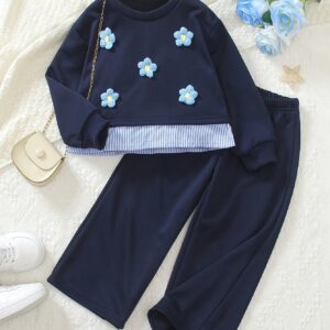 CONJUNTO 2 PIEZAS BLEU FLOR