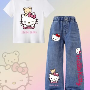 CONJUNTO HELLO KITTY 2 PZS